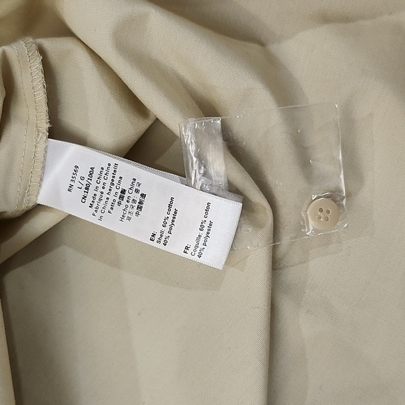 Nwot Alpha Industries X Standard Cloth Takibi men's oversized  Shirt Large - Picture 8 of 15